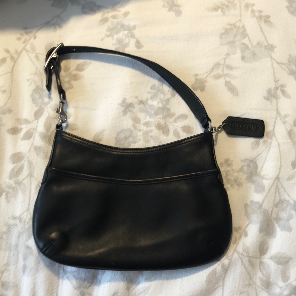 Black vintage Coach C23-9295 shoulder bag